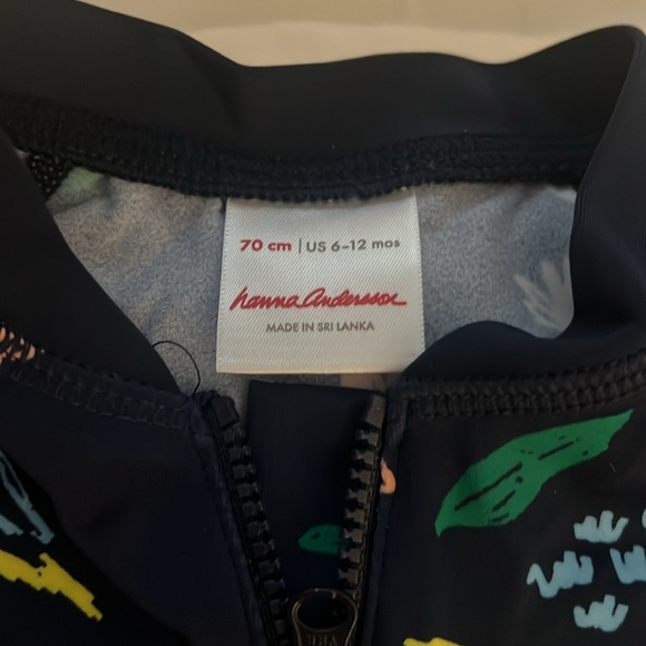 Hanna Anderson baby rashguard swimsuit - Picture 2 of 3